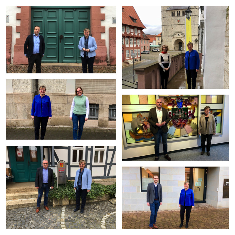 Antrittsbesuche bei Bürgermeisterinnen und Bürgermeistern  Bundestagsabgeordnete Frauke Heiligenstadt besucht Hauptverwaltungsbeamte im Wahlkreis