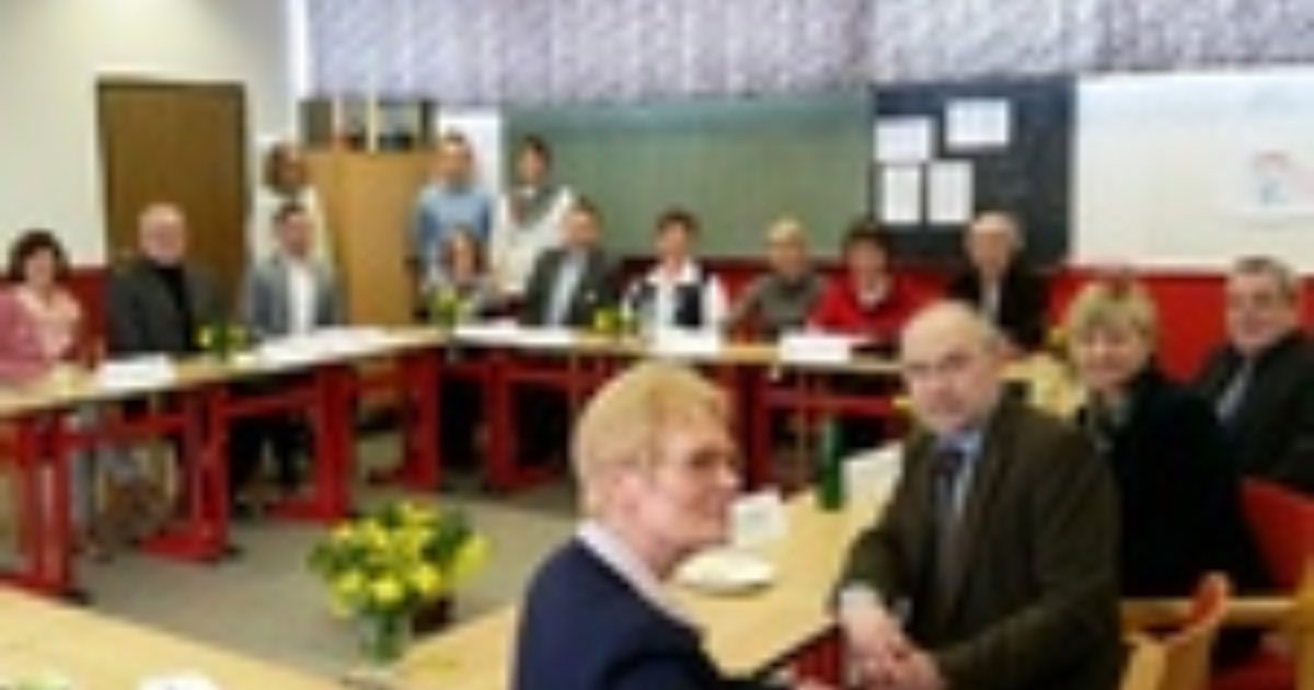 Frauke Heiligenstadt zu Besuch in der Auetalschule in Kalefeld - Frauke